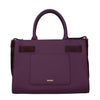 Versace Purple Leather Handbag Versace