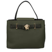 Versace Green Leather Handbag Versace