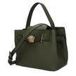Versace Green Leather Handbag Versace