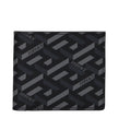 Versace Black Fabric Wallet Versace