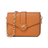 Michael Kors Orange Leather Handbag Michael Kors