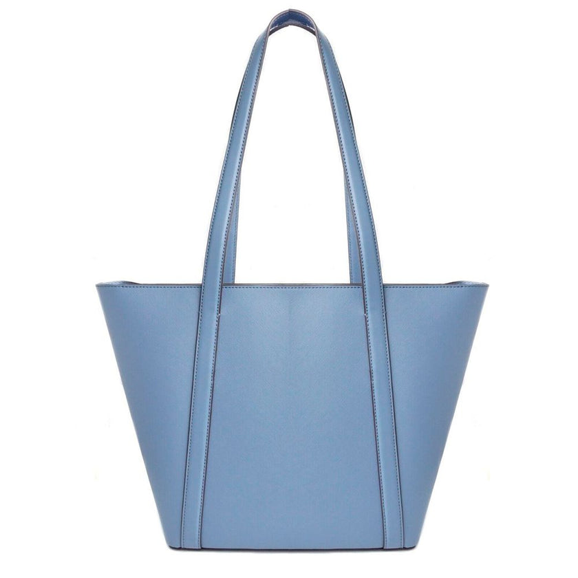 Michael Kors Blue Canvas Tote Bag Michael Kors