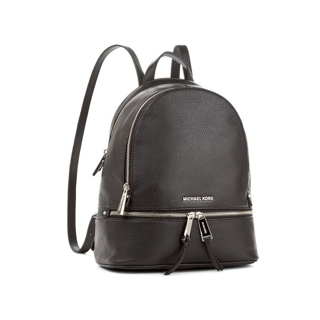 Michael Kors Black Leather Backpack Michael Kors