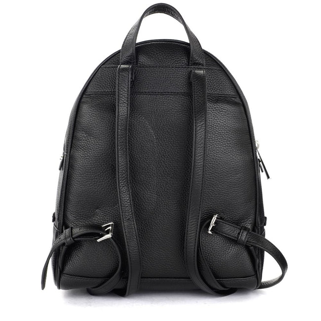 Michael Kors Black Leather Backpack Michael Kors