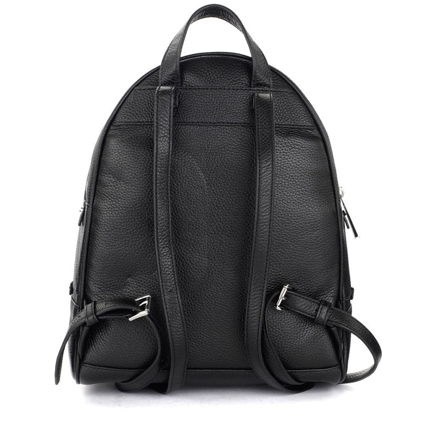 Michael Kors Black Leather Backpack Michael Kors