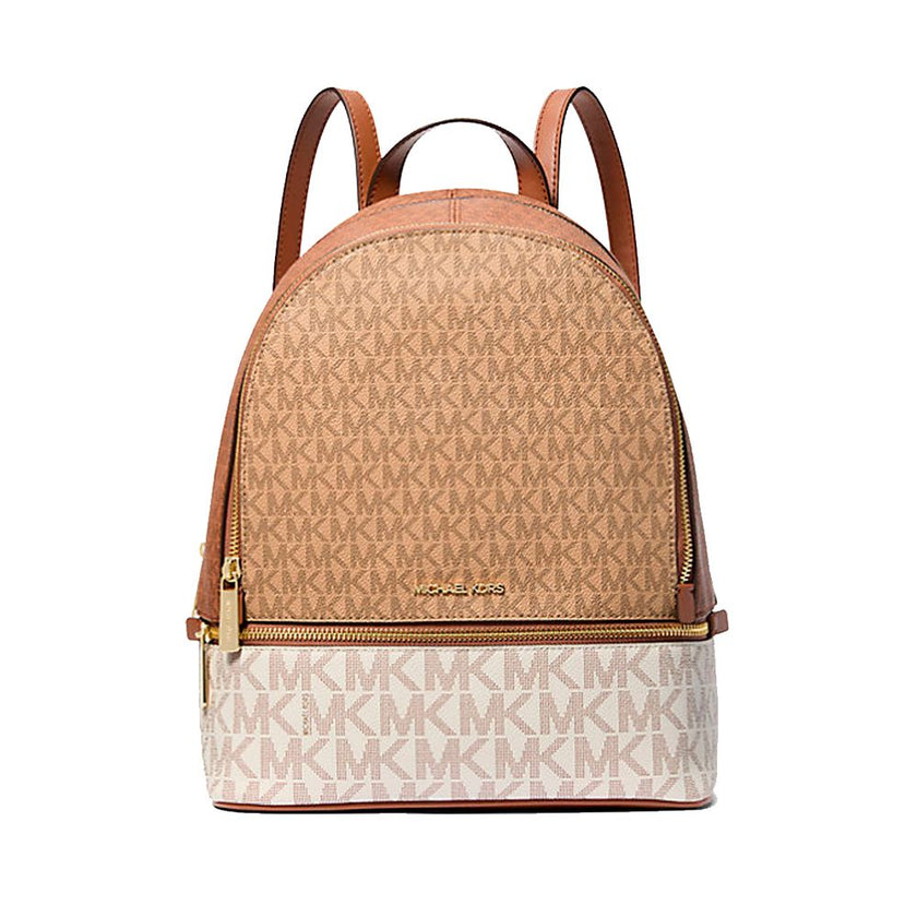 Michael Kors Brown Leather Backpack Michael Kors