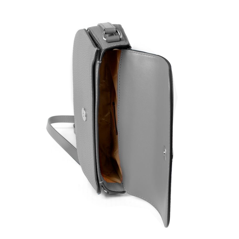 Michael Kors Gray Leather Crossbody Bag Michael Kors