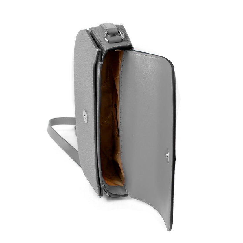 Michael Kors Gray Leather Crossbody Bag Michael Kors