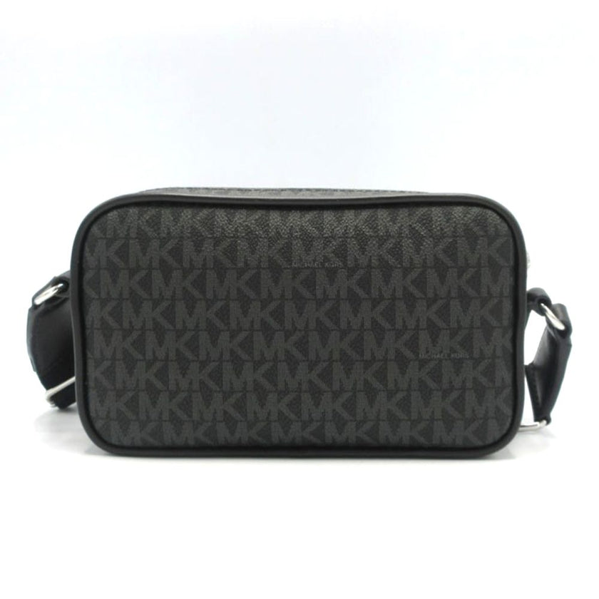 Michael Kors Black Canvas Crossbody Bag Michael Kors