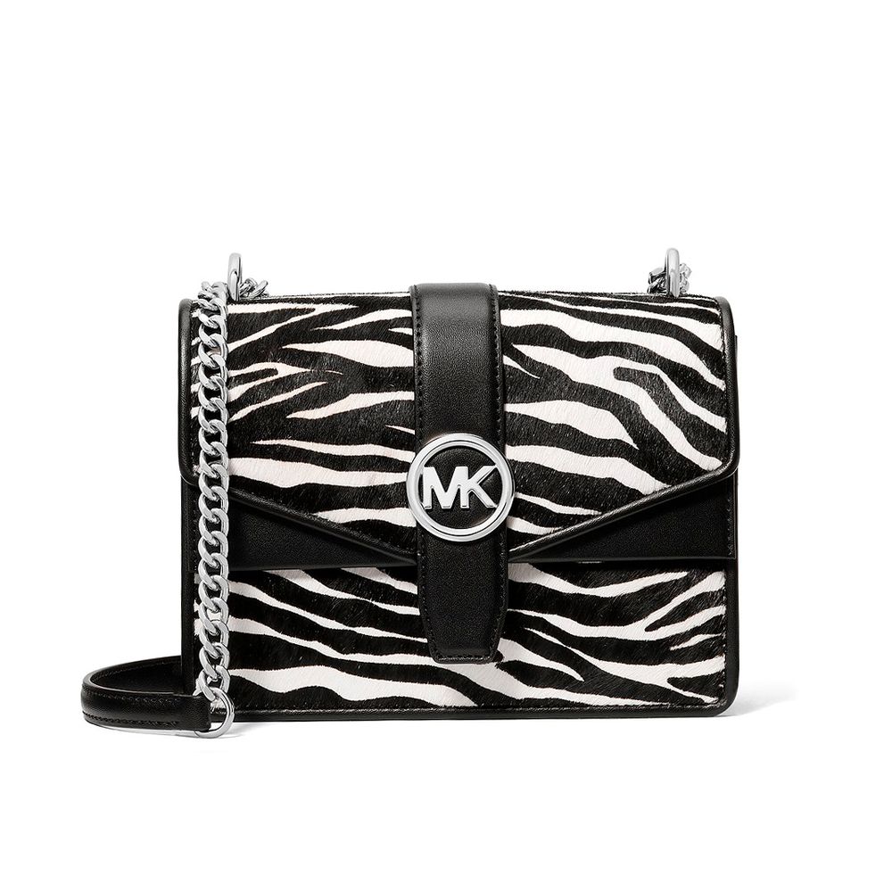Michael Kors Black Leather Shoulder Bag Michael Kors