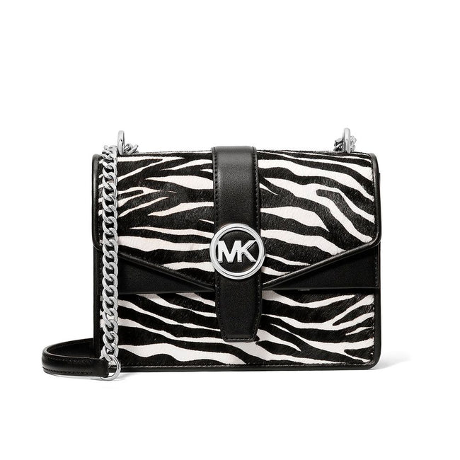 Michael Kors Black Leather Shoulder Bag Michael Kors