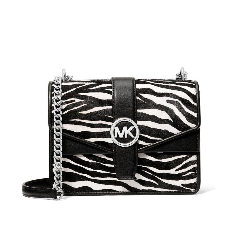 Michael Kors Black Leather Shoulder Bag Michael Kors