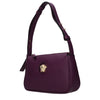 Versace Purple Leather Shoulder Bag Versace