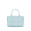 Bottega Veneta Blue Lamb Leather Tote Bag Bottega Veneta
