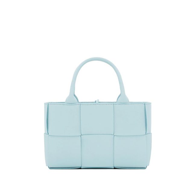 Bottega Veneta Blue Lamb Leather Tote Bag Bottega Veneta