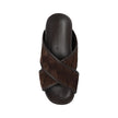 Bottega Veneta Brown Lamb Leather Flat Sandals Bottega Veneta