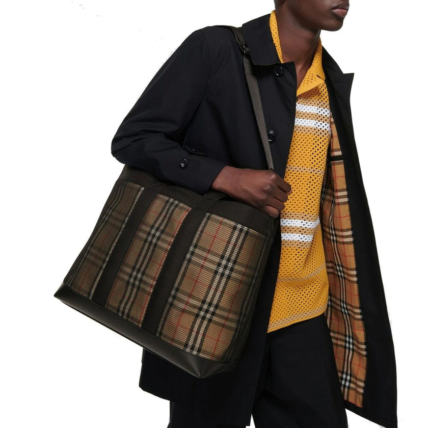 Burberry Beige Polyamide Tote Bag Burberry