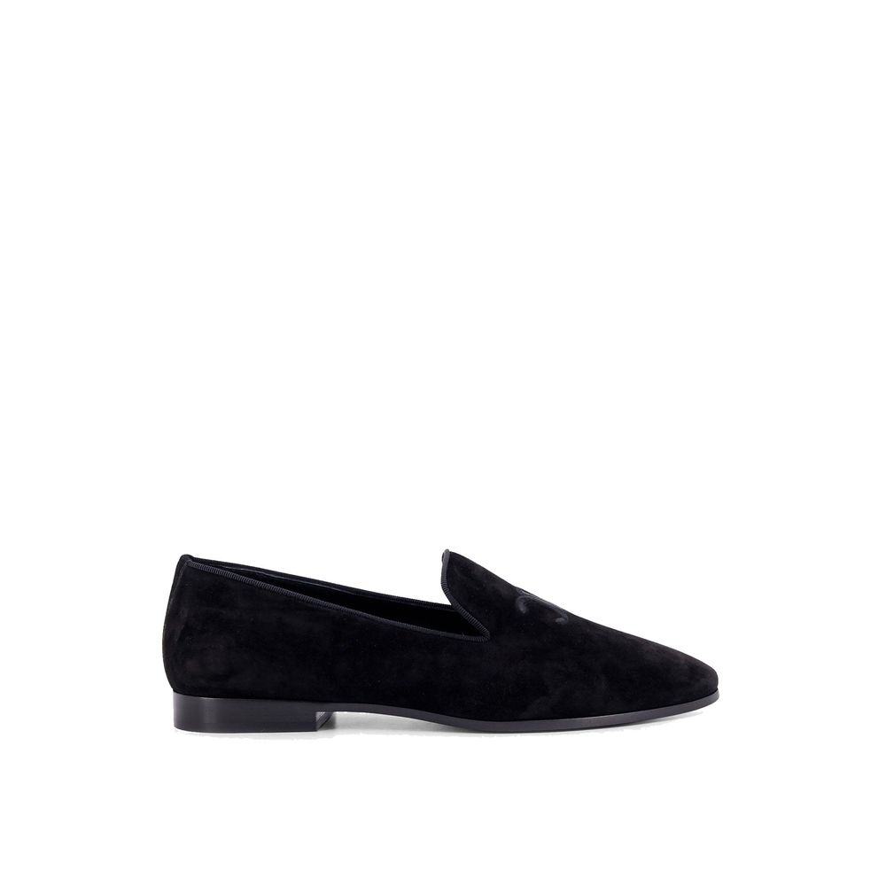 Celine Black Calfskin Slip-On Loafers Celine