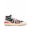 Lanvin Black Calfskin High Top Sneakers Lanvin