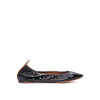 Lanvin Black Calfskin Ballet Flats Lanvin
