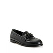 Valentino Garavani Black Leather Slip-On Loafers Valentino Garavani