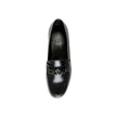 Valentino Garavani Black Leather Slip-On Loafers Valentino Garavani