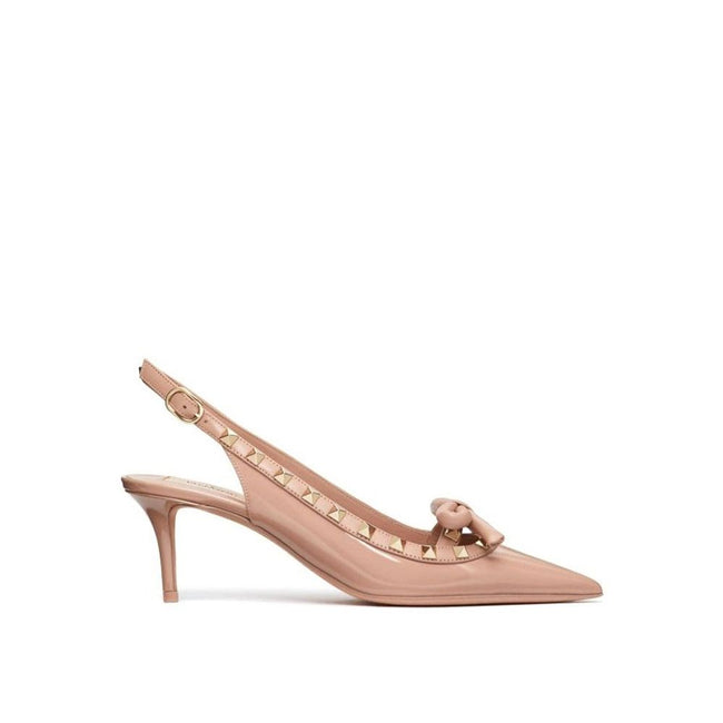 Valentino Garavani Beige Calfskin Pumps Valentino Garavani