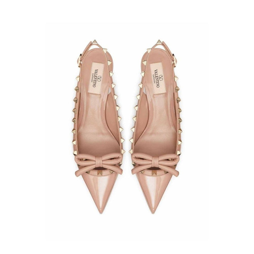 Valentino Garavani Beige Calfskin Pumps Valentino Garavani