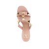 Valentino Garavani Beige Calfskin Platform Sandals Valentino Garavani