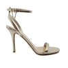 Valentino Garavani Gold Leather Stiletto Heel Sandals Valentino Garavani