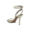 Valentino Garavani Gold Leather Stiletto Heel Sandals Valentino Garavani