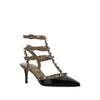 Valentino Garavani Black Calfskin High Heel Pumps Valentino Garavani