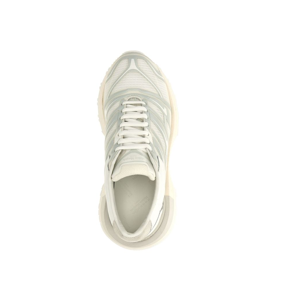 Maison Margiela White Fabric Athletic Sneakers Maison Margiela