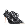 Manolo Blahnik Black Leather Sandals Manolo Blahnik