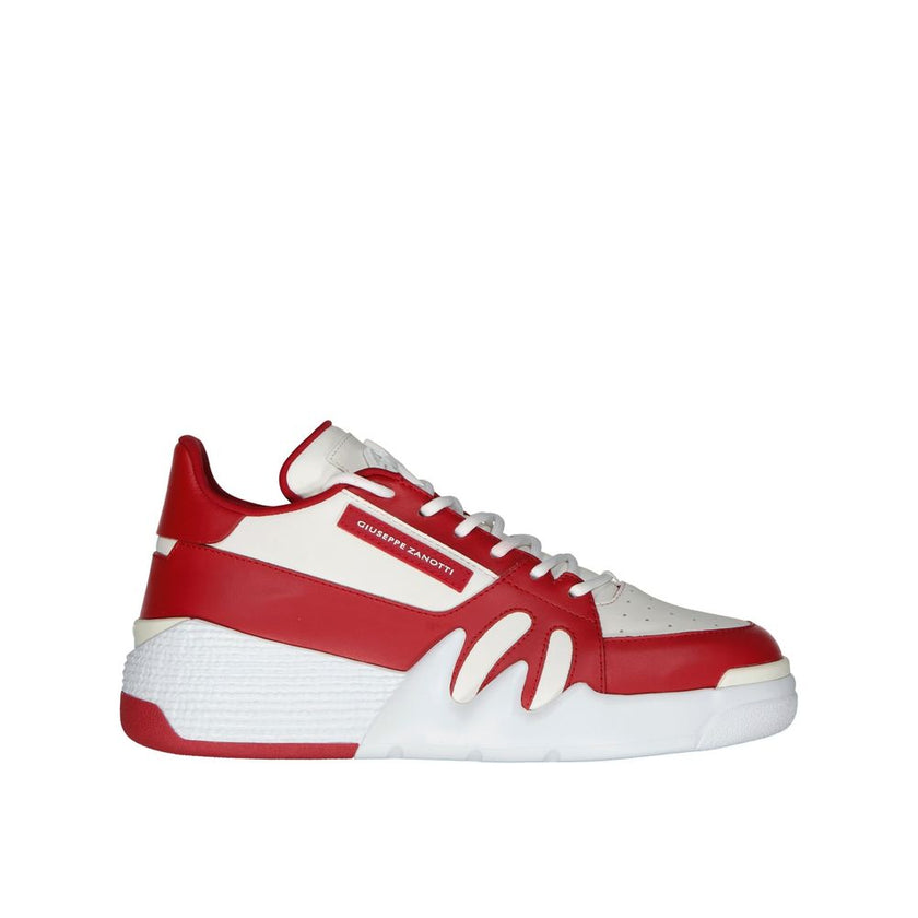 Giuseppe Zanotti Multicolor Calfskin Low Top Sneakers Giuseppe Zanotti