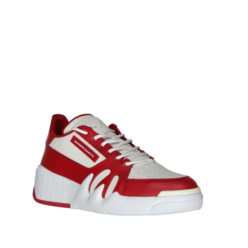 Giuseppe Zanotti Multicolor Calfskin Low Top Sneakers Giuseppe Zanotti