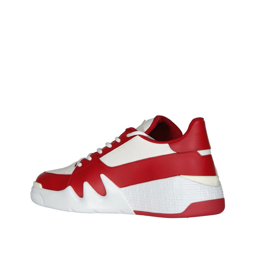 Giuseppe Zanotti Multicolor Calfskin Low Top Sneakers Giuseppe Zanotti