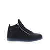 Giuseppe Zanotti Black Calfskin High Top Sneakers Giuseppe Zanotti