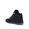 Giuseppe Zanotti Black Calfskin High Top Sneakers Giuseppe Zanotti