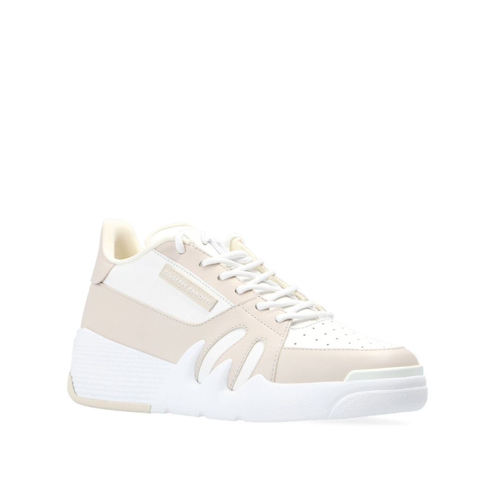 Giuseppe Zanotti White Calfskin Sneakers Giuseppe Zanotti