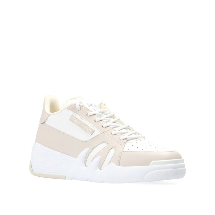 Giuseppe Zanotti White Calfskin Sneakers Giuseppe Zanotti