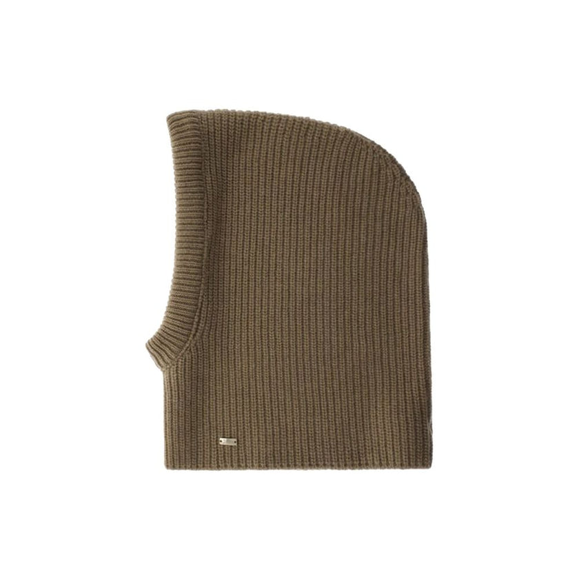 Herno Brown Wool Beanie Herno