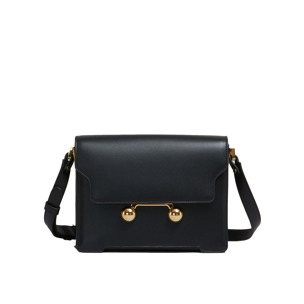 Marni Black Calfskin Shoulder Bag Marni