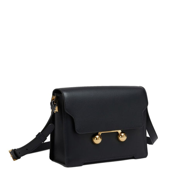 Marni Black Calfskin Shoulder Bag Marni
