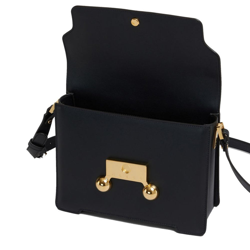 Marni Black Calfskin Shoulder Bag Marni
