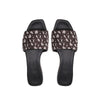 Max Mara Brown Polyamide Slides Max Mara