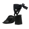 Miu Miu Black Fabric Strap-On Sandals Miu Miu