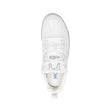 Moncler White Calfskin Low Top Sneakers Moncler