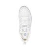 Moncler White Calfskin Low Top Sneakers Moncler