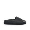 Off-White Black Rubber Slippers Off-White